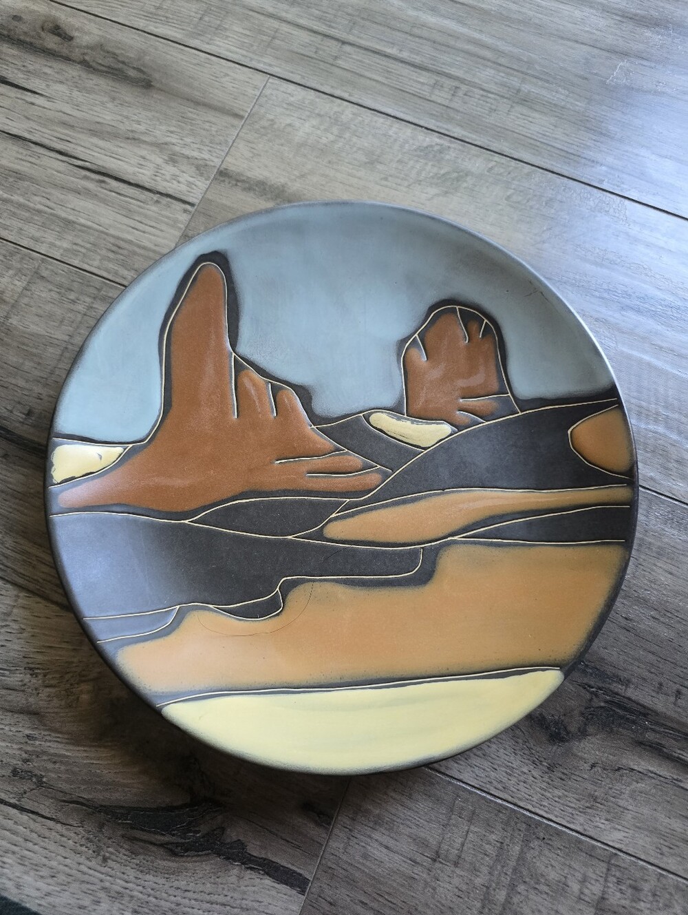Tabletops Gallery Sedona Red Rock Plate
